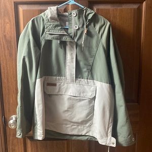 Pullover Columbia jacket, L, middle pocket with pouches, excellent condition